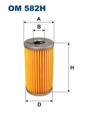 Filtrs, Hidropacēlāja sistēma FILTRON OM582H