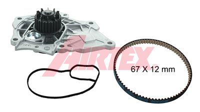 Ūdenssūknis + Zobsiksnas komplekts AIRTEX WPK-208001
