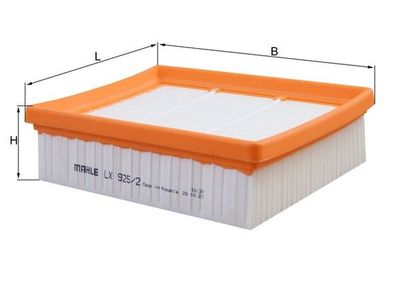 Воздушный фильтр MAHLE LX 925/2