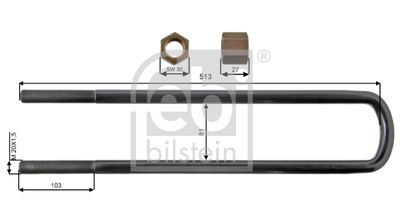 Lāgas savilcējskava FEBI BILSTEIN 39179