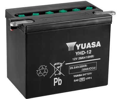 Startera akumulatoru baterija YUASA YHD-12