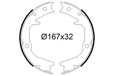 Комплект тормозных колодок VALEO 564248