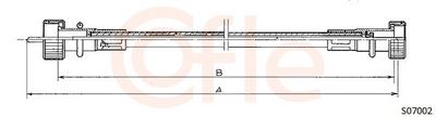 linka prędkościomierza 4134526-4206651 COFLE 92.S07002