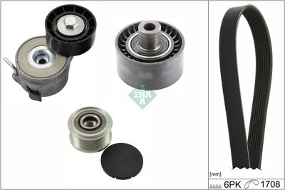 Ķīļrievu siksnu komplekts Schaeffler INA 529 0046 21
