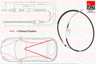 Trose, Stāvbremžu sistēma FAI AutoParts FBC0011
