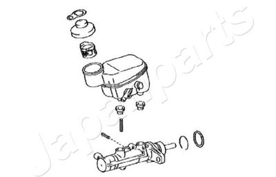 Galvenais bremžu cilindrs JAPANPARTS PF-2057