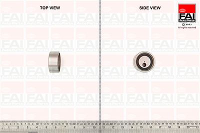 Натяжной ролик, ремень ГРМ FAI AutoParts T1192