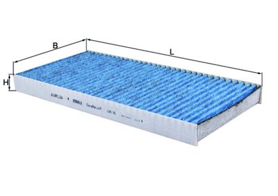 Фильтр, воздух во внутренном пространстве MAHLE LAO 78