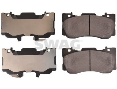 Bremžu uzliku kompl., Disku bremzes SWAG 33 10 6338