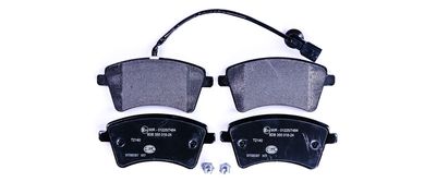 Bremžu uzliku kompl., Disku bremzes HELLA 8DB 355 016-241