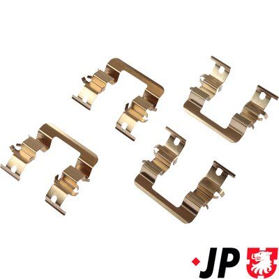 Комплектующие, колодки дискового тормоза JP GROUP 3564003810