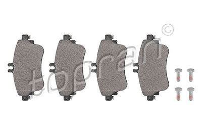 Bremžu uzliku kompl., Disku bremzes TOPRAN 409 476