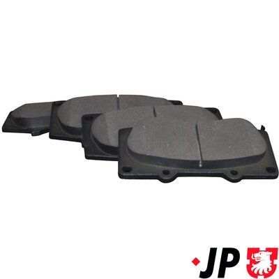 Bremžu uzliku kompl., Disku bremzes JP GROUP 4863600710