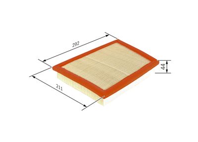 Воздушный фильтр BOSCH F026400461