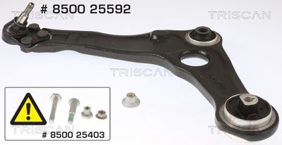 Рычаг независимой подвески колеса, подвеска колеса TRISCAN 8500 25592
