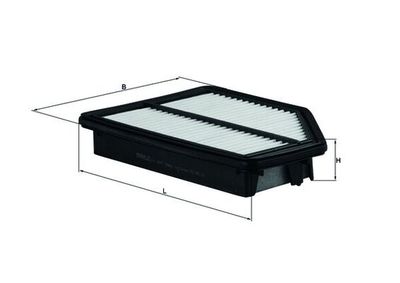 Воздушный фильтр MAHLE LX 3007