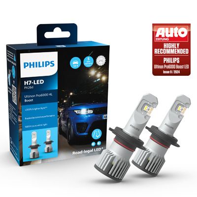 Kvēlspuldze, Tālās gaismas lukturis PHILIPS 11972U60BX2