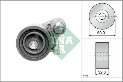 Натяжной ролик, ремень ГРМ Schaeffler INA 531037710