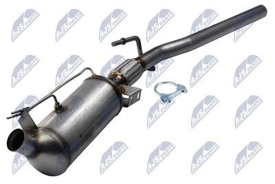 Nosēdumu-/Daļiņu filtrs, Izplūdes gāzu sistēma NTY DPF-ME-017