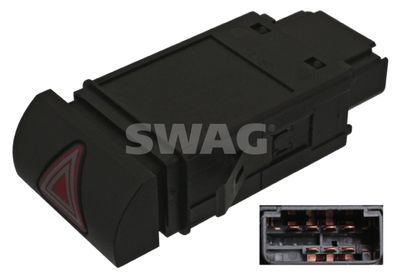 Avārijas gaismas signāla slēdzis SWAG 30 10 0405