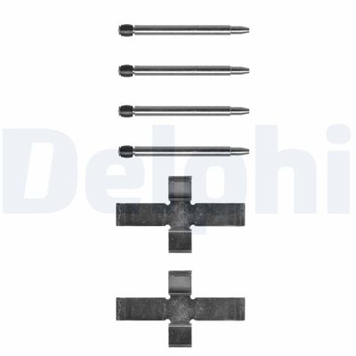 Piederumu komplekts, Disku bremžu uzlikas DELPHI LX0026