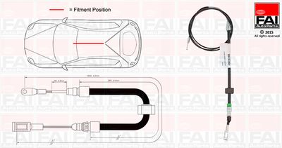 Trose, Stāvbremžu sistēma FAI AutoParts FBC0166