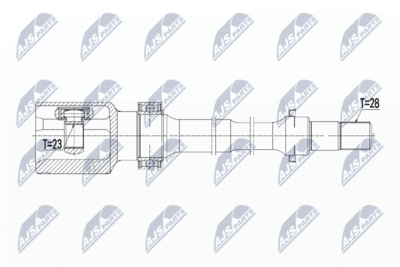 Шарнирный комплект, приводной вал NTY NPW-MZ-057