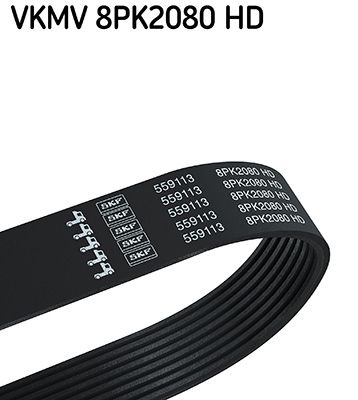 Ķīļrievu siksna SKF VKMV 8PK2080 HD