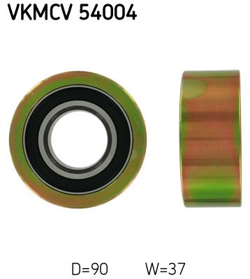 Parazīt-/Vadrullītis, Ķīļrievu siksna SKF VKMCV 54004