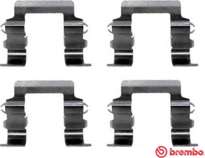 Piederumu komplekts, Disku bremžu uzlikas BREMBO A 02 262