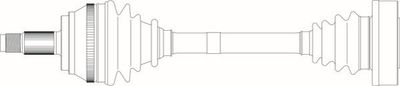 Приводной вал GENERAL RICAMBI AR3085