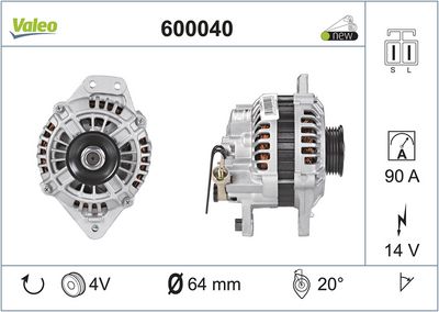 Ģenerators VALEO 600040