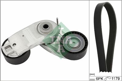 Поликлиновой ременный комплект Schaeffler INA 529 0569 10