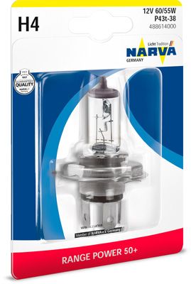 Kvēlspuldze, Tālās gaismas lukturis NARVA 488614000
