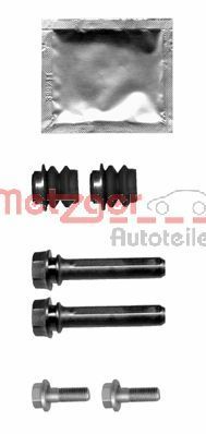 Virzītājčaulu komplekts, Bremžu suports METZGER 113-1377X