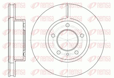 Bremžu diski REMSA 6802.10