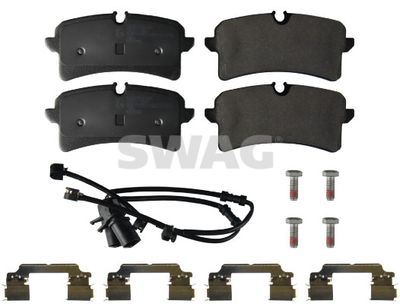 Bremžu uzliku kompl., Disku bremzes SWAG 33 10 5370