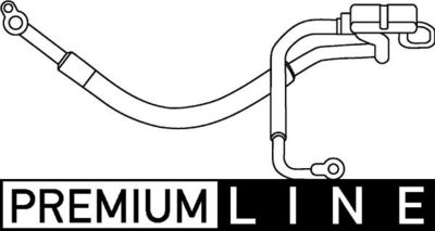 Augst-/Zemspiediena cauruļvads, Gaisa kond. sist. MAHLE AP 64 000P