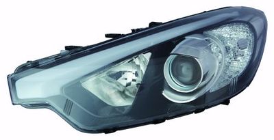 reflektor KIA HEAD LAMP.UNIT..ECE.ELEC.BLACK. FIT FOR: KA.CRATO/FRTE.4 ABAKUS 223-1153R-LDEM2