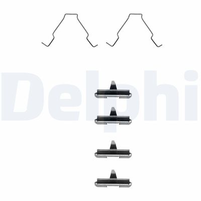 Piederumu komplekts, Disku bremžu uzlikas DELPHI LX0267