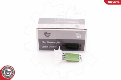 Rezistors, Salona ventilators ESEN SKV 94SKV001