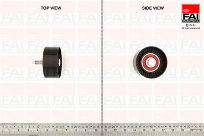 Parazīt-/Vadrullītis, Zobsiksna FAI AutoParts T1018