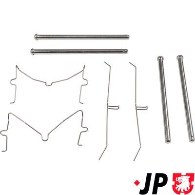 Комплектующие, колодки дискового тормоза JP GROUP 4864002510