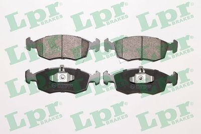 Комплект тормозных колодок, дисковый тормоз LPR 05P1766