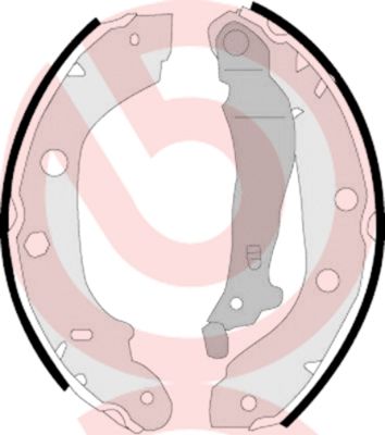 Bremžu loku komplekts BREMBO S 56 509