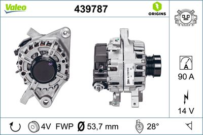Ģenerators VALEO 439787