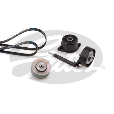 Ķīļrievu siksnu komplekts GATES K026PK2063