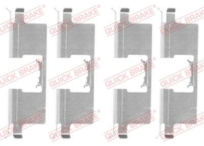 Piederumu komplekts, Disku bremžu uzlikas QUICK BRAKE 109-1745