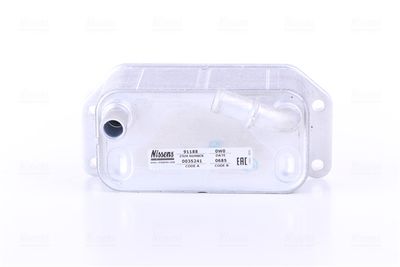 масляный радиатор, двигательное масло NISSENS 91188