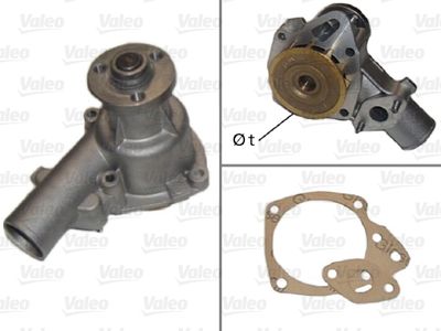Водяной насос, охлаждение двигателя VALEO 506352